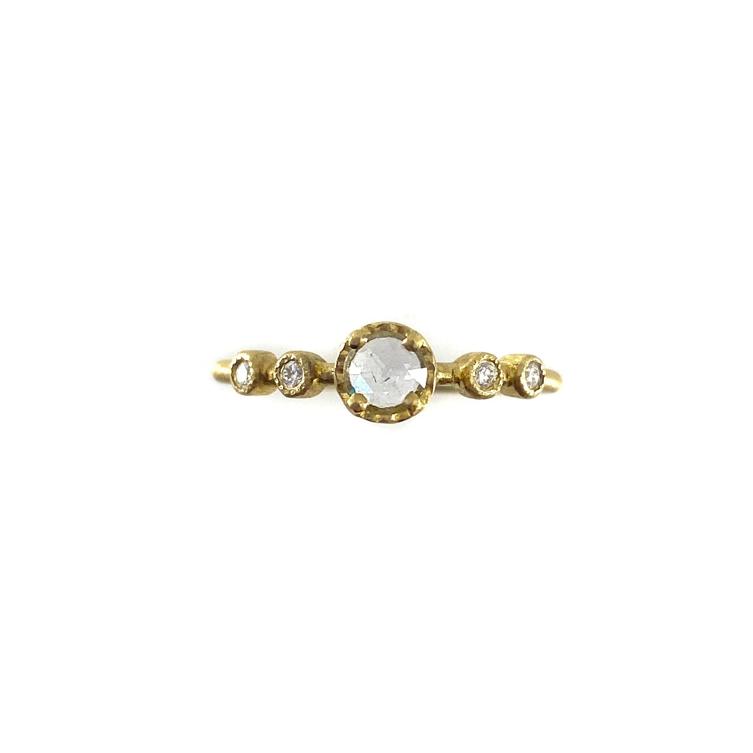 18k Gold and Diamond Ring