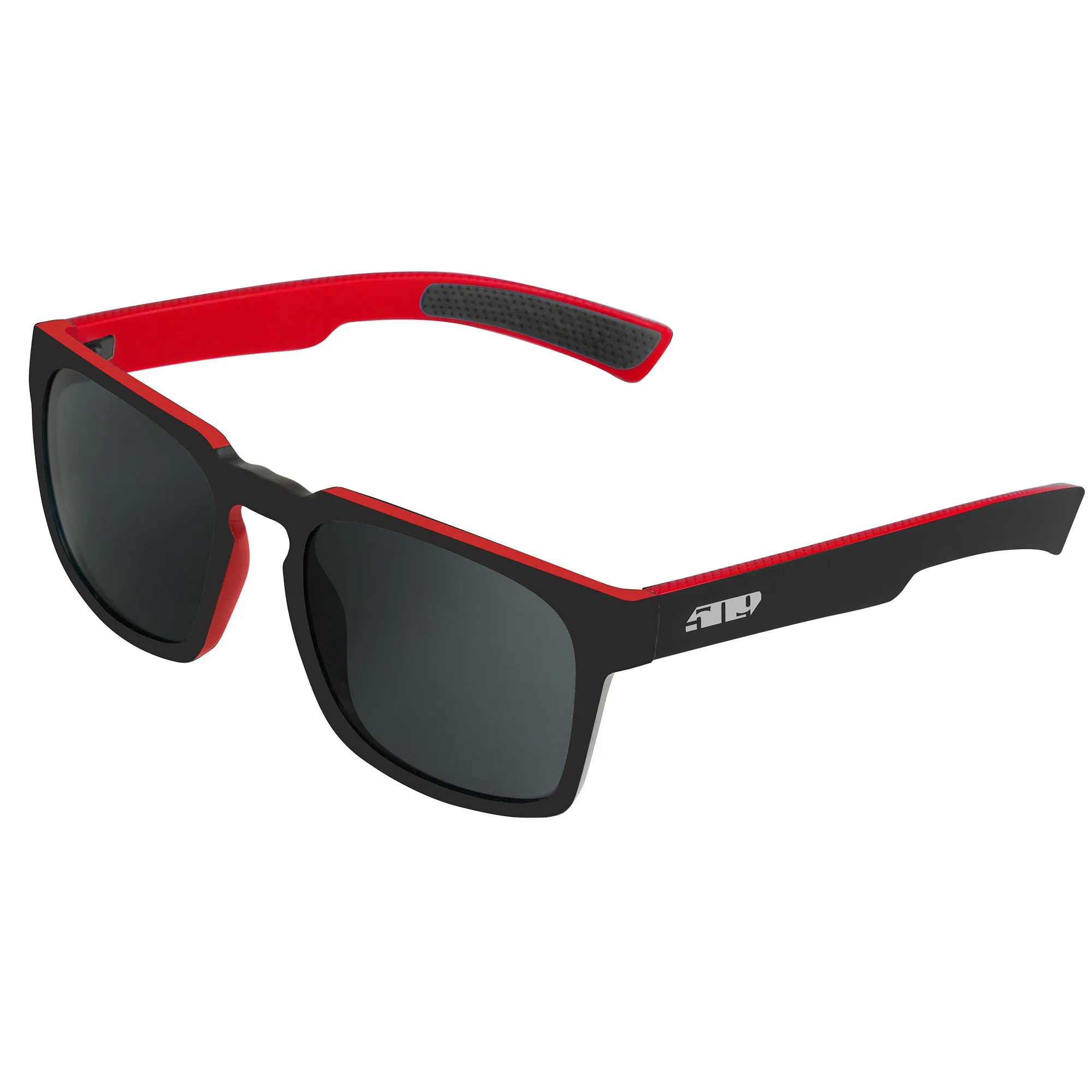 509 F02009800-000-101 Seven Threes Sunglasses Polarized Fusion 5 Lens TR90 Frames Red Mist