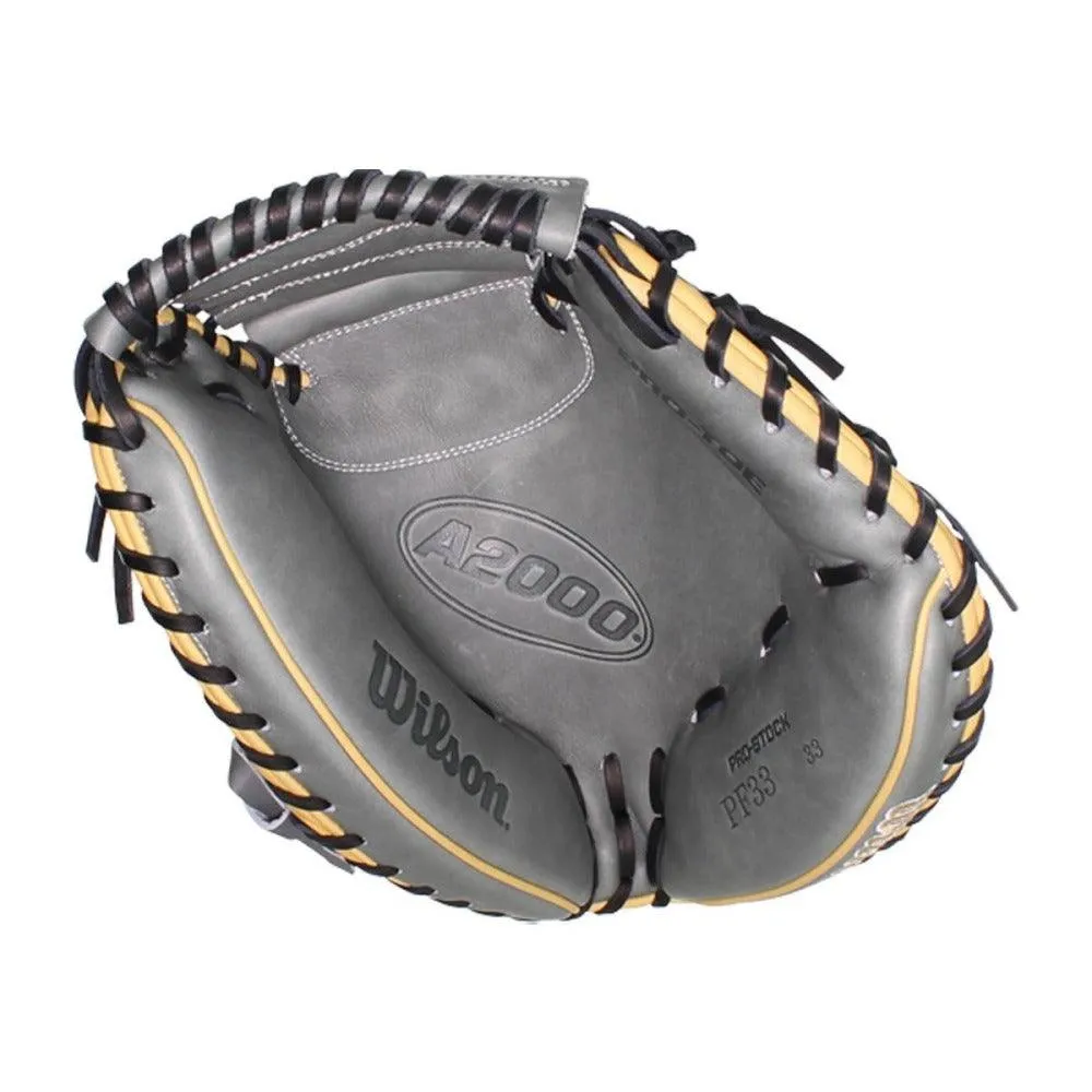 A2000 PF33 33" Senior Patcher's Baseball Glove Pedroia Fit