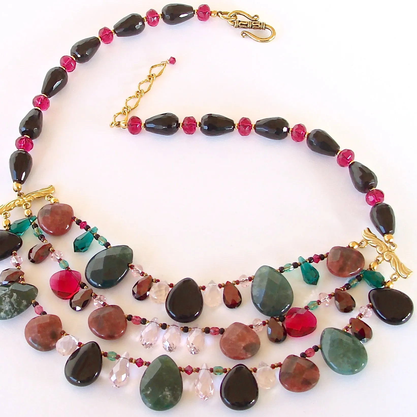 Amadeus: Gemstone Statement Necklace