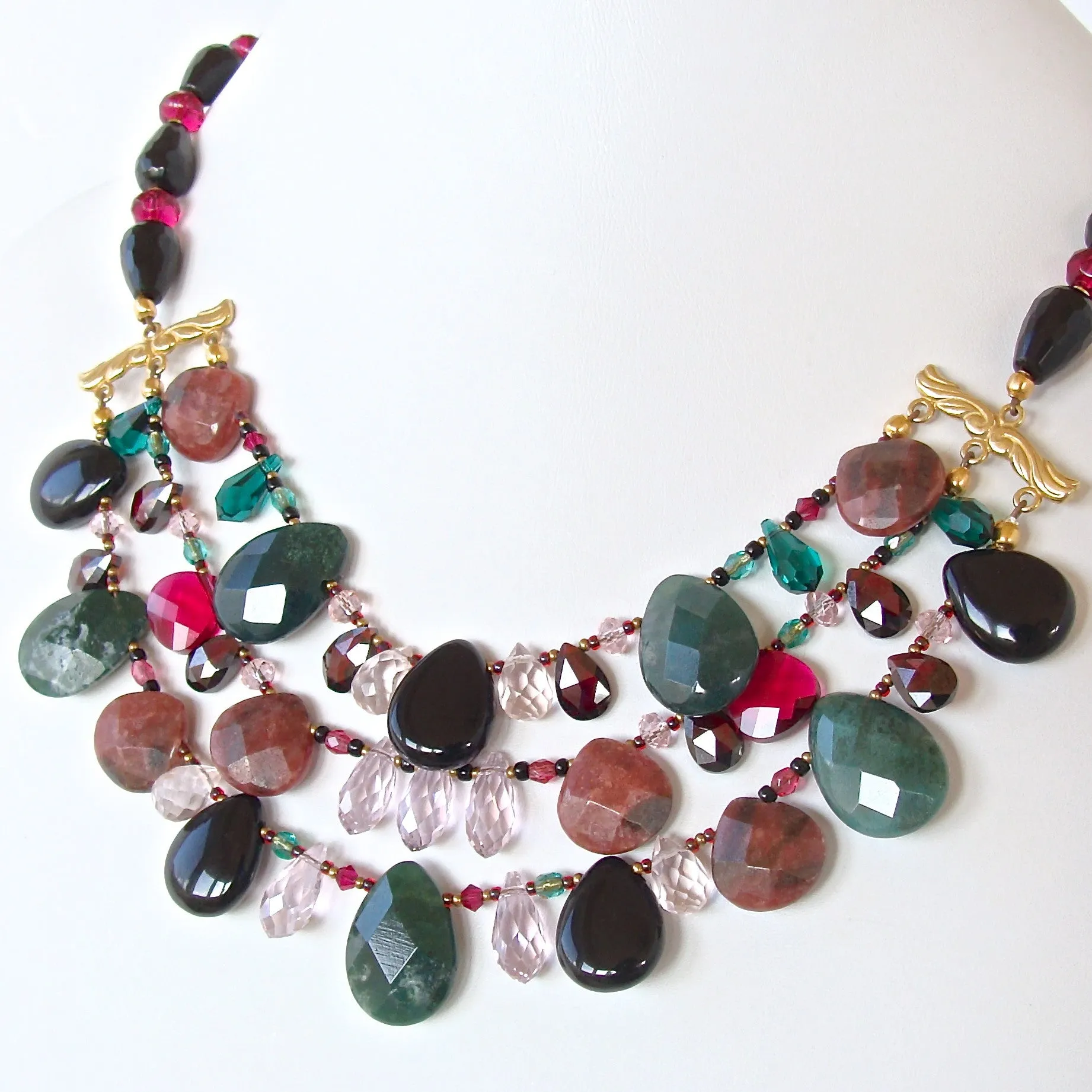 Amadeus: Gemstone Statement Necklace