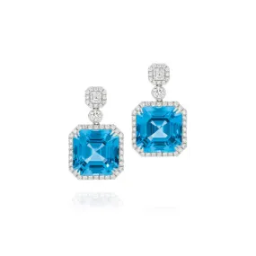 Bauble® Blue Topaz Earrings