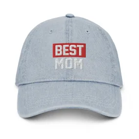 BEST MOM Denim Hat