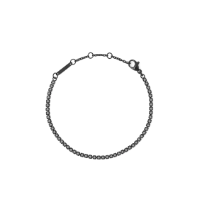 Black Crystal Tennis Bracelet