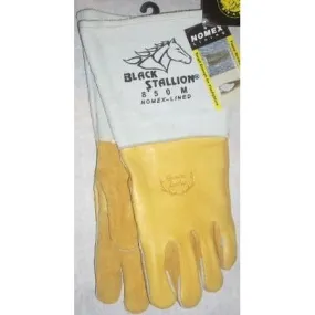 Black Stallion 850M Elkskin Welding Gloves Size Medium