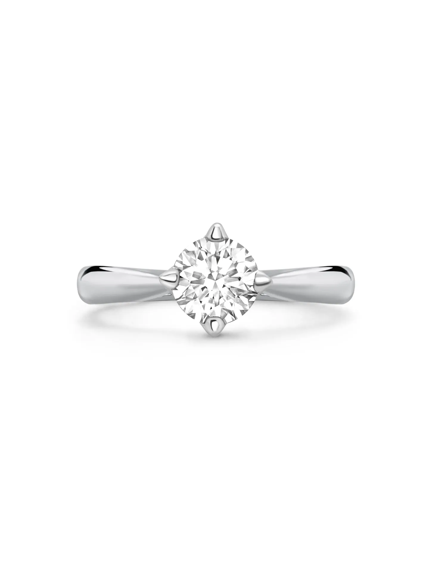 Boodles Brilliance Platinum Diamond Engagement Ring 1 Carat GVS2