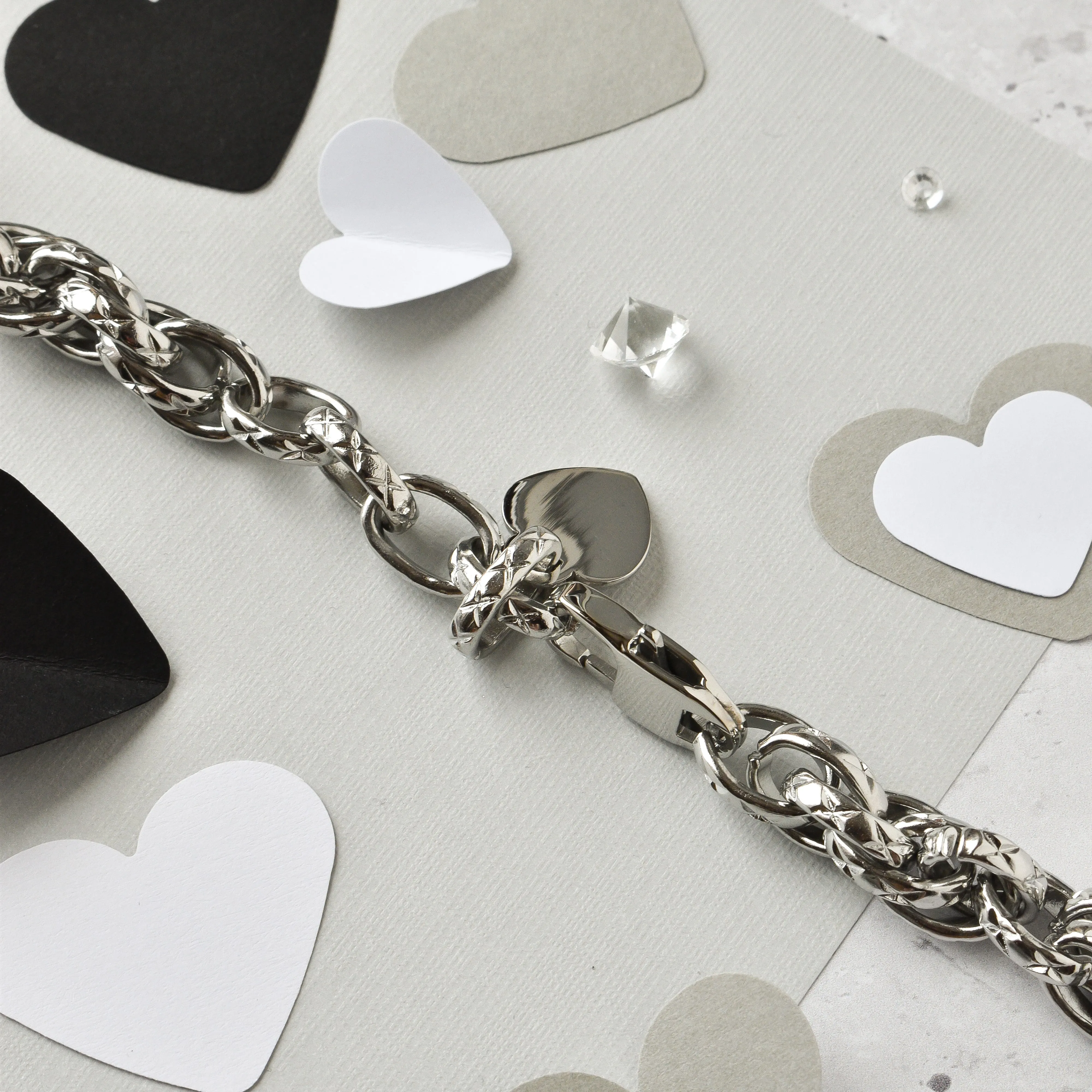 Chain Bracelet Apple Watch Strap - Silver