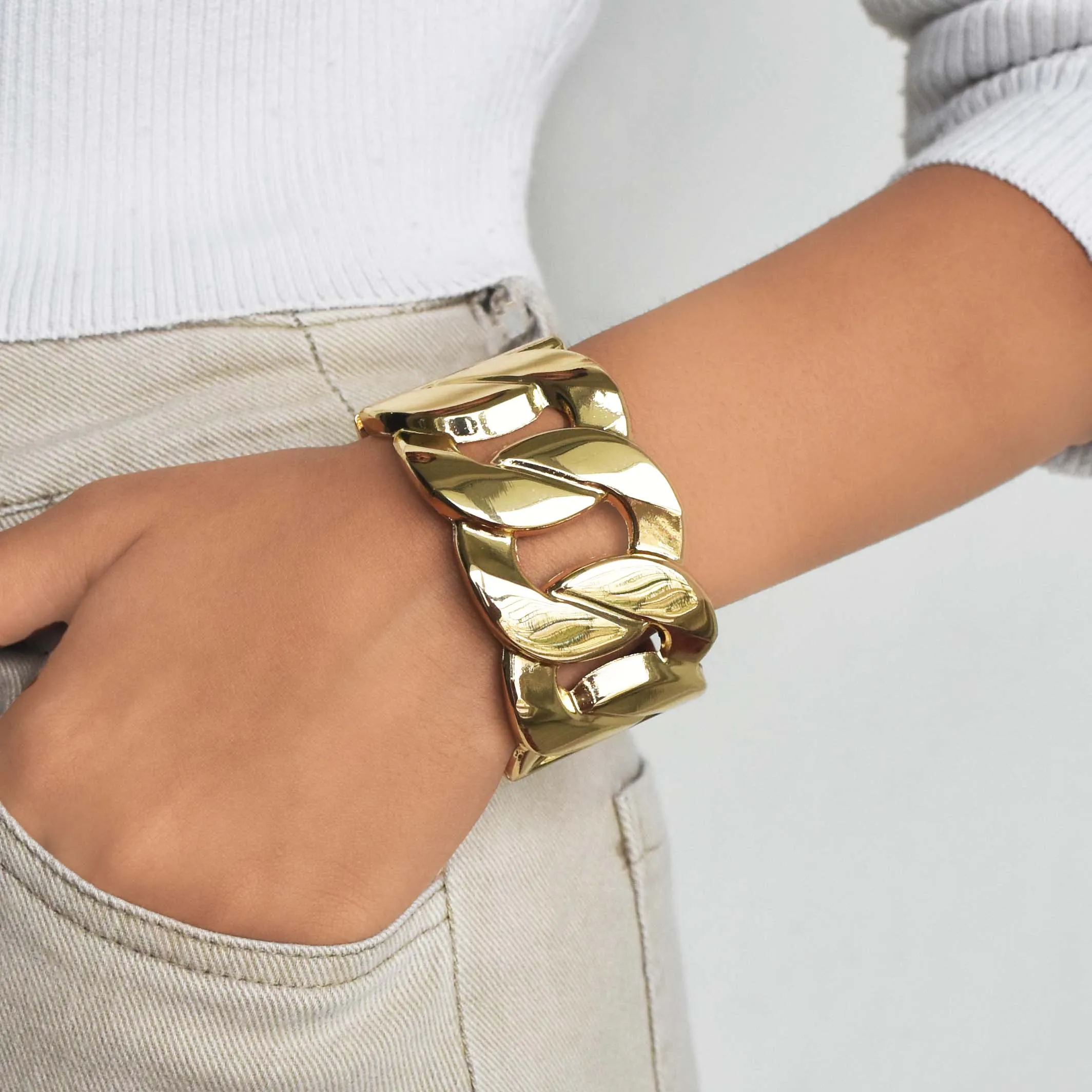 Chunky Chain Bangle