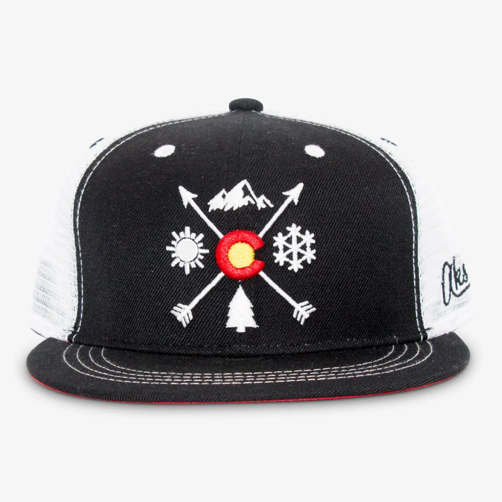 Colorado Arrows Flatbill Snapback Hat