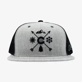 Colorado Arrows Flatbill Snapback Hat