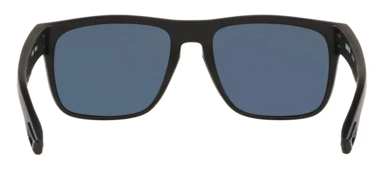 Costa Del Mar Spearo Blackout Frame -  Blue Mirror 580 Plastic Lens - Polarized Sunglasses