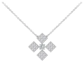 Diamond Clover Necklace