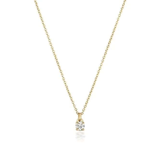 Diamond Jewellery 18ct Gold Diamond Necklace NDQ150