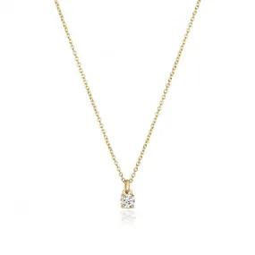 Diamond Jewellery 18ct Gold Diamond Necklace NDQ150