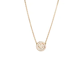 Diamond Smiley- Gold 14K-  Necklace