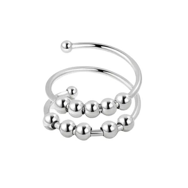 Double Layer Adjustable Anxiety Ring