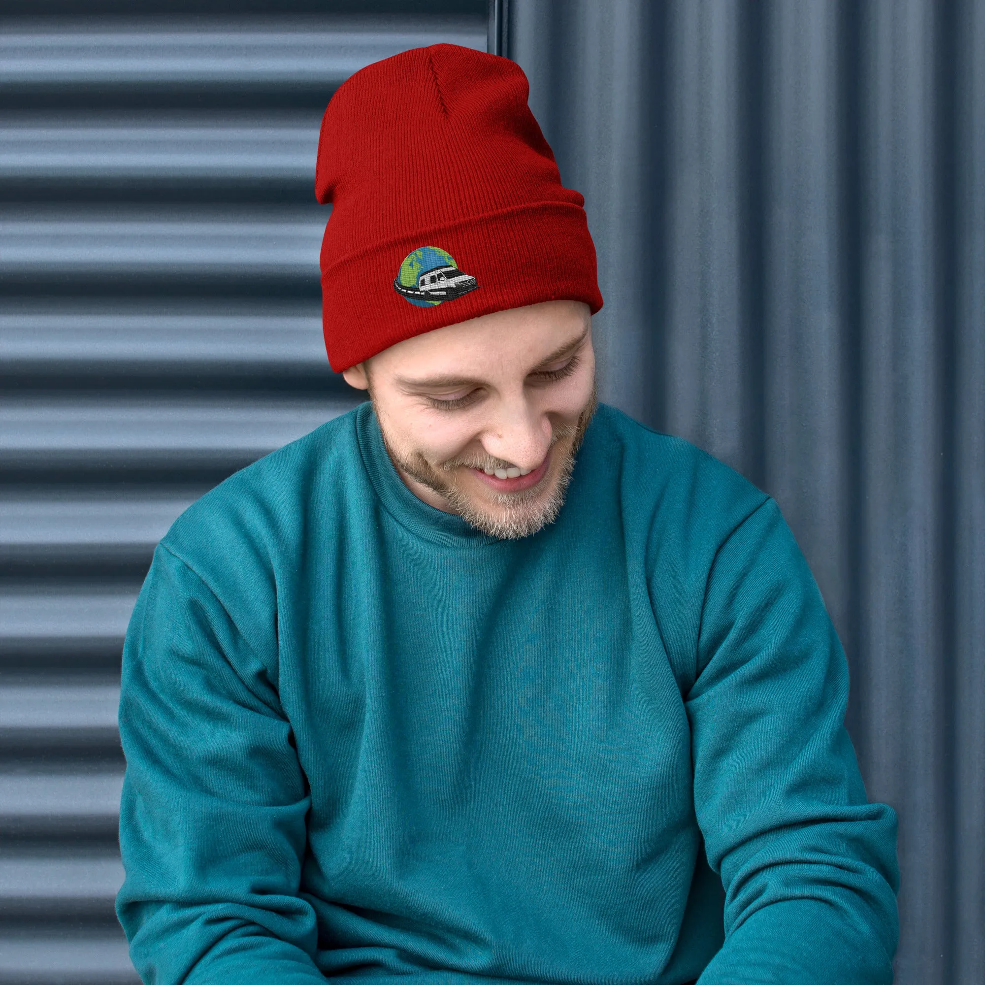 Embroidered Beanie