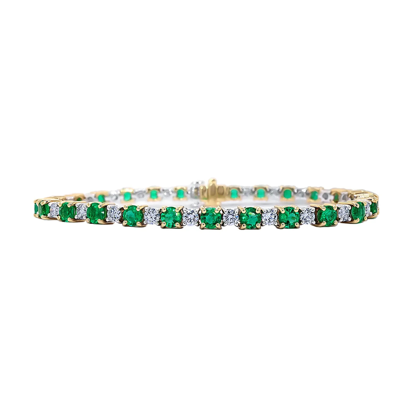 Emerald and Diamond Bracelet