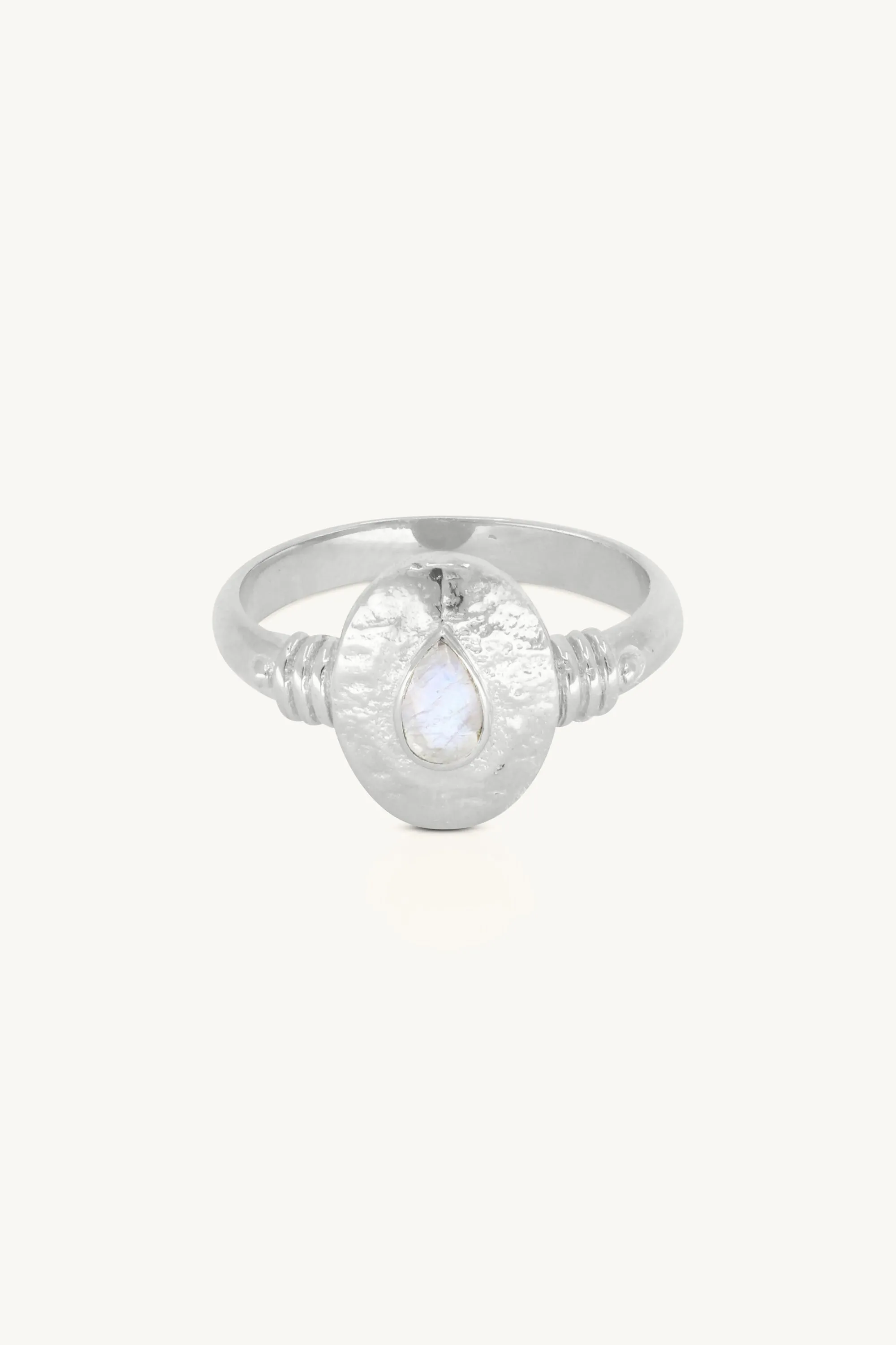 Esme Moonstone Silver Ring