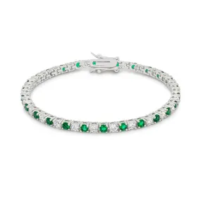 Evergreen Tennis Bracelet