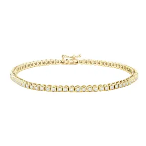 Everyday Diamonds Collection 1.00ct Diamond Tennis Bracelet | 9K Yellow Gold