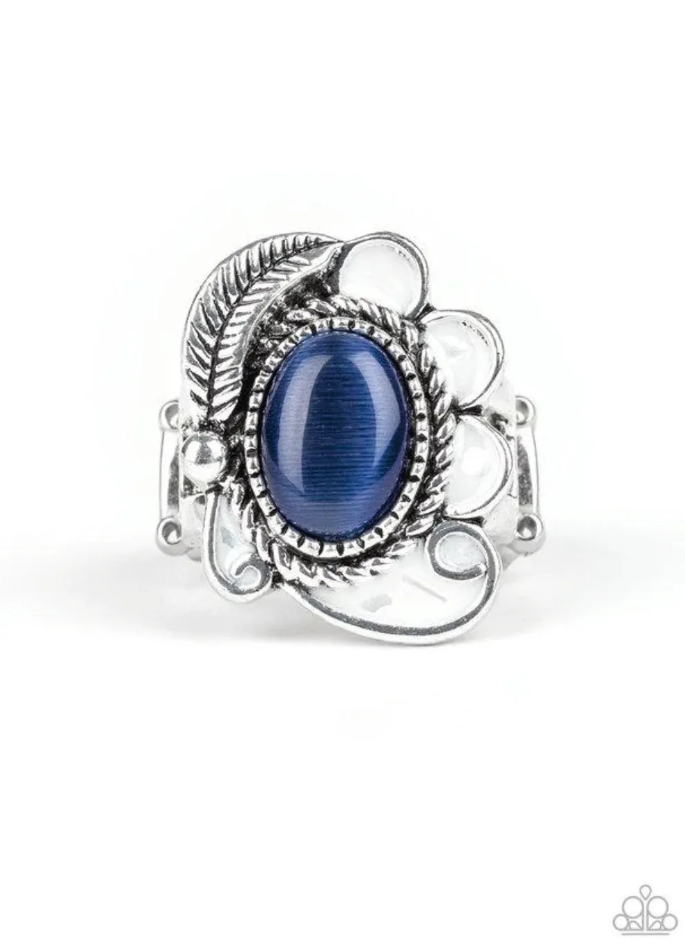 Fairytale Magic Blue Ring - Paparazzi Accessories