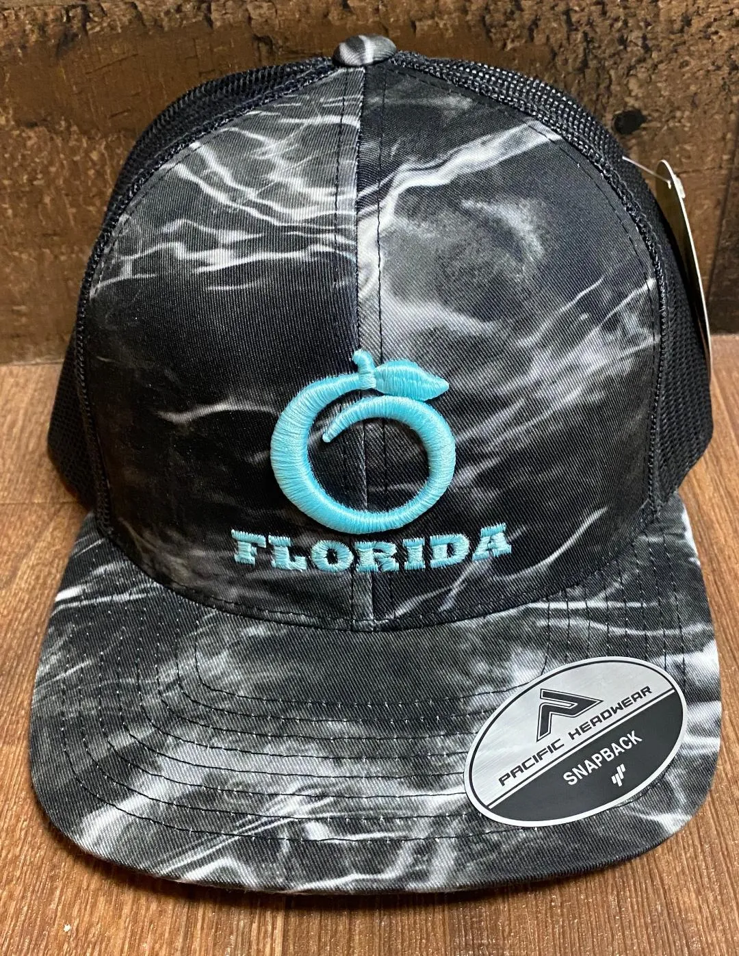 Florida Heritage Elements Black Snapback