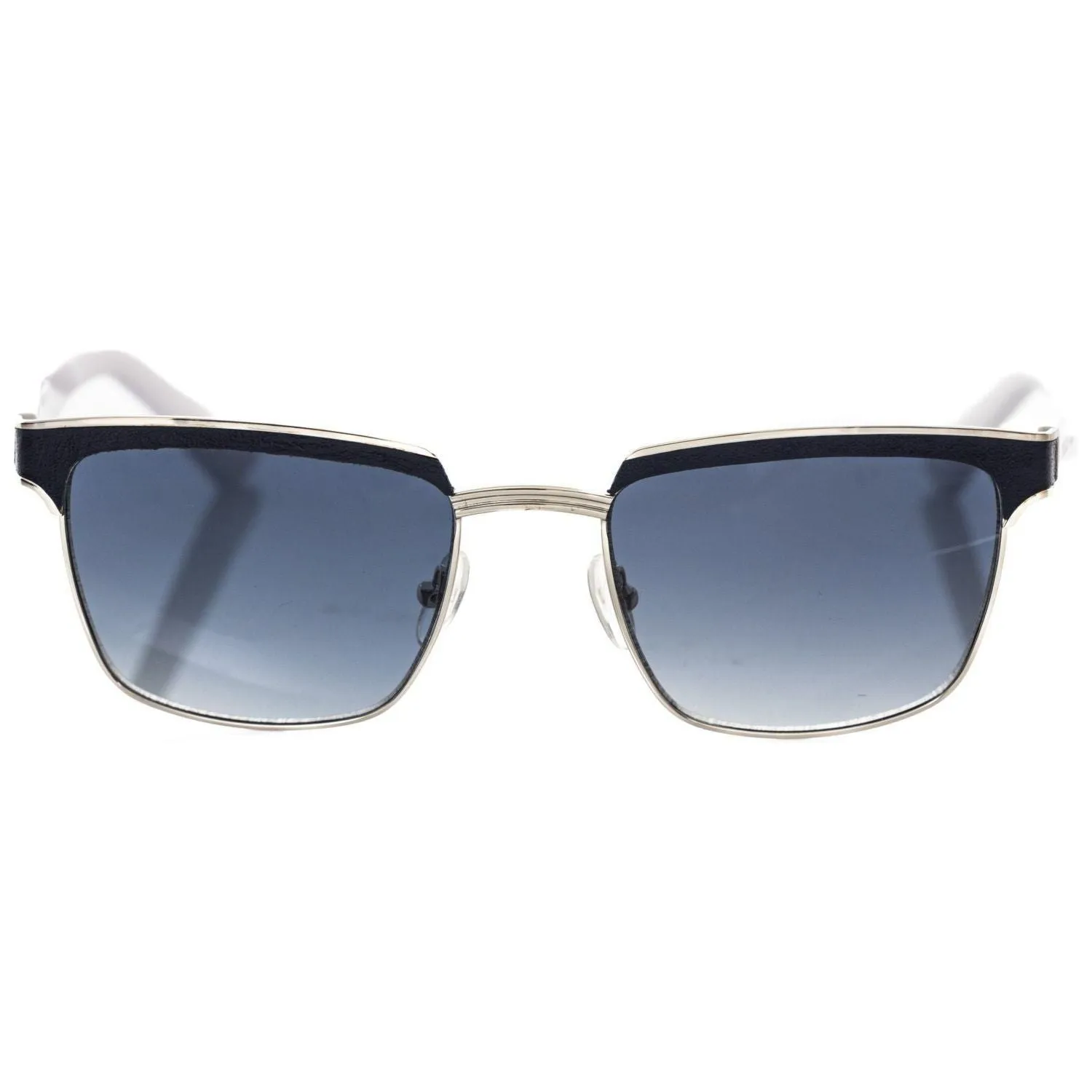 Frankie Morello Black Metallic Men Sunglass