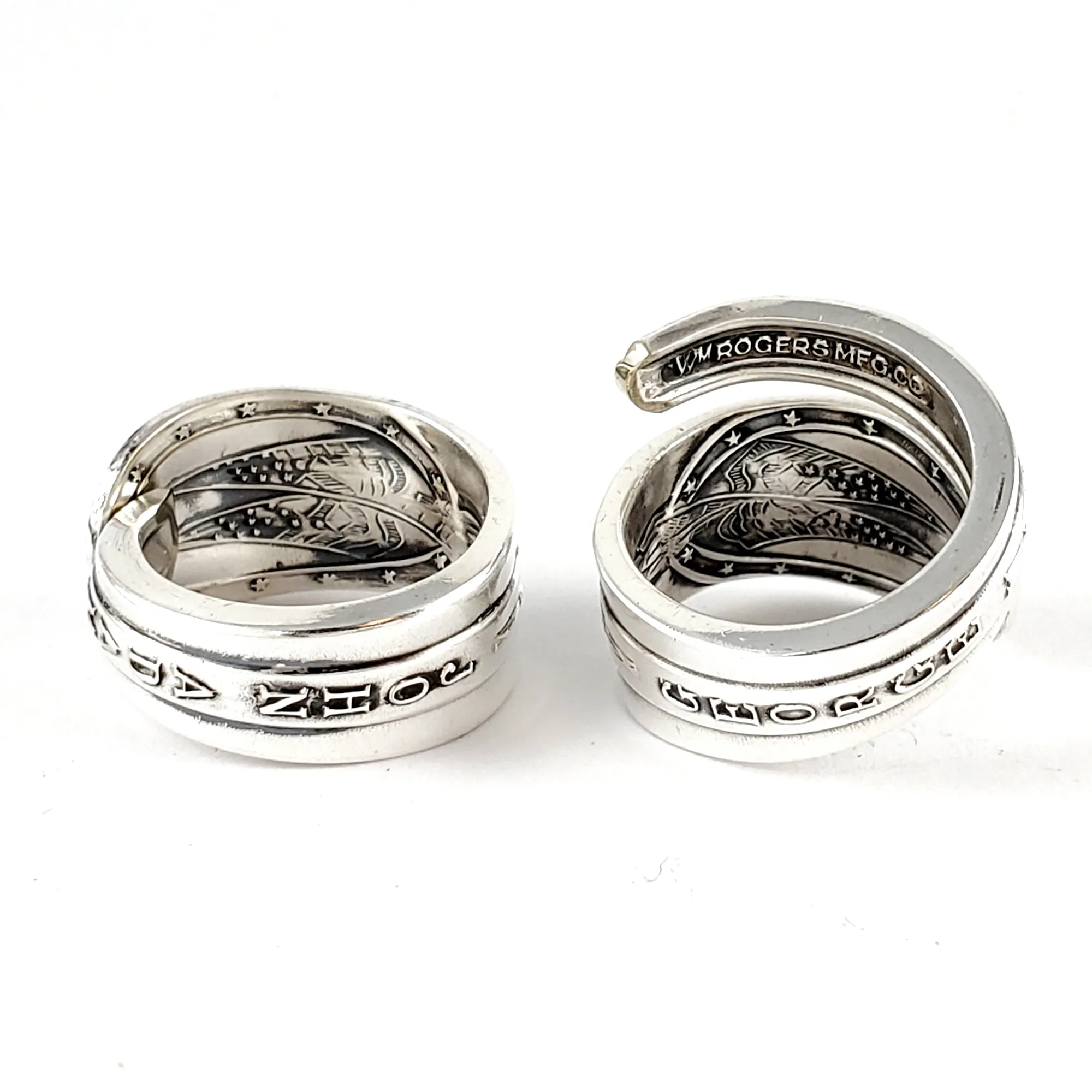 Franklin Pierce Presidential Spoon Ring - Made to Order