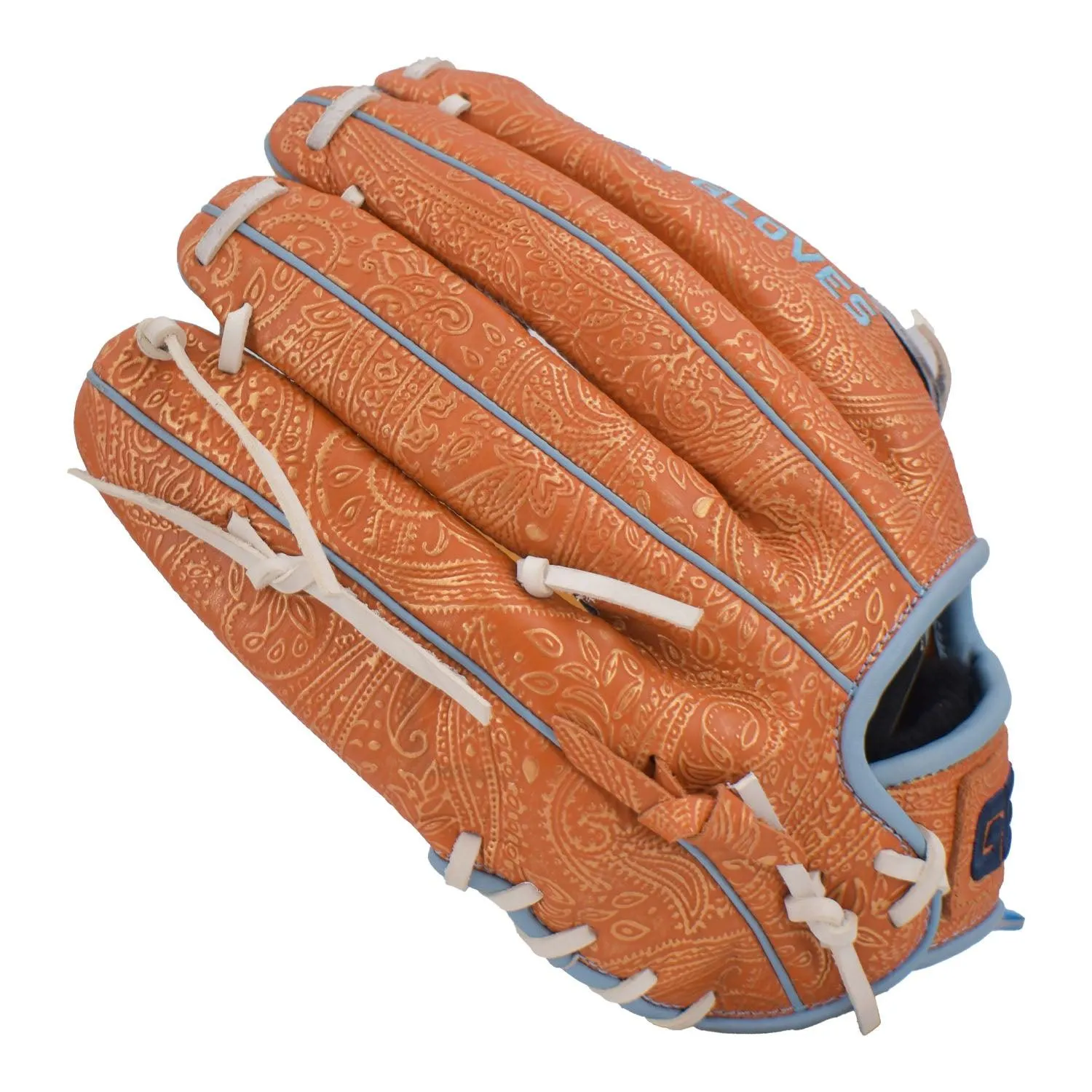 Gem Gloves Softball Fielding Glove - GEM004 Paisley