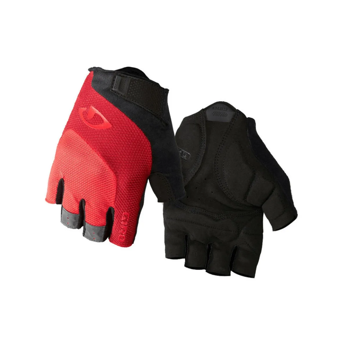 Giro Bravo Gel Short Red Gloves