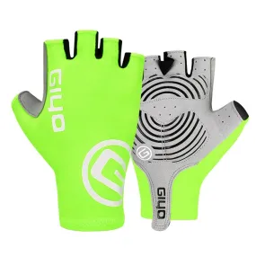 GIYO Outdoor Half-Finger Gloves Mountain Road Bike Cycling Gloves, Size: M(Fluorescent Yellow)