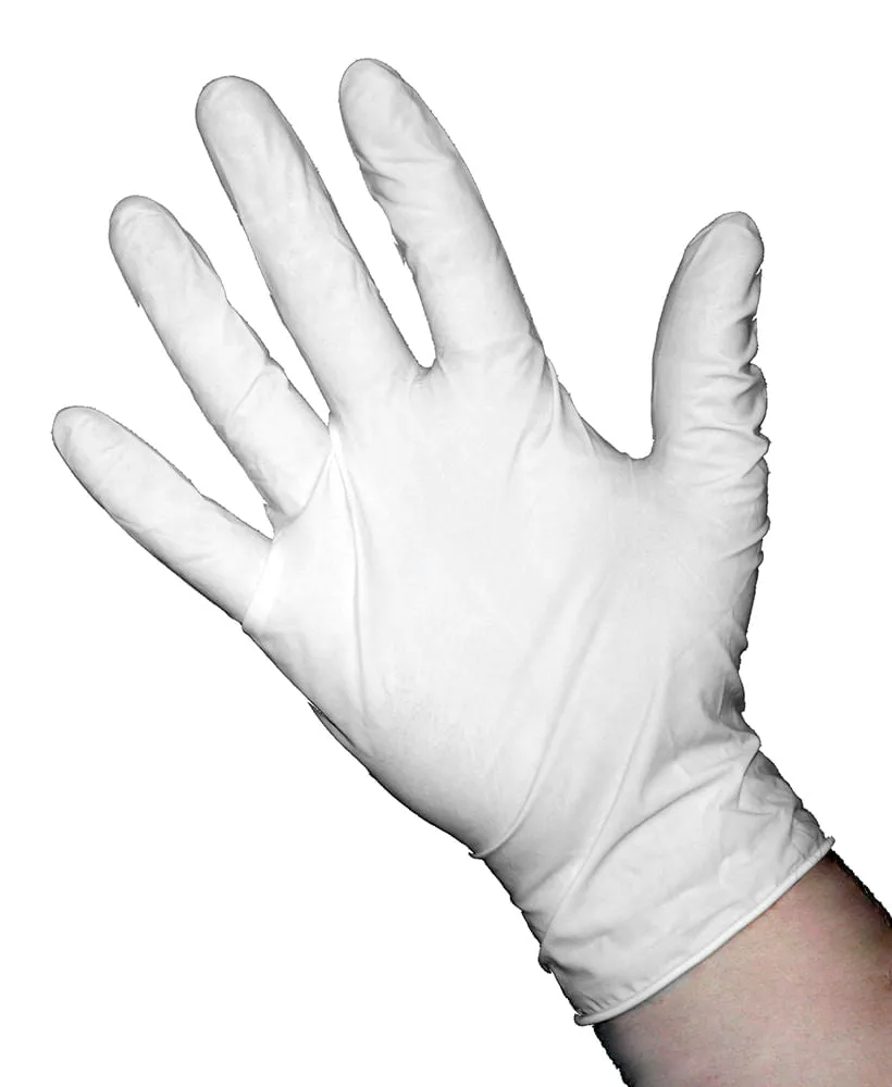 Gloves Latex Powder Free, 100 ct