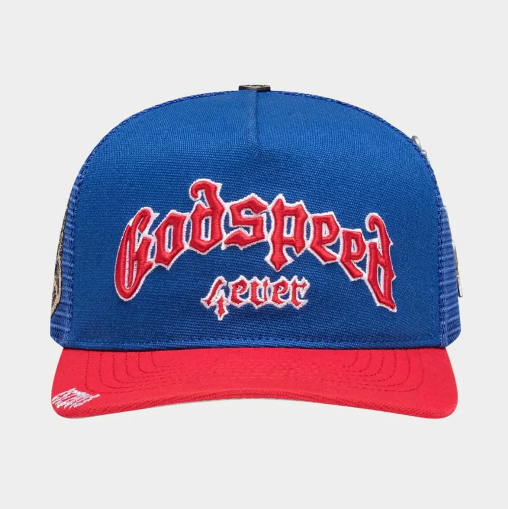 GODSPEED Forever (BLUE/RED) Trucker Hat