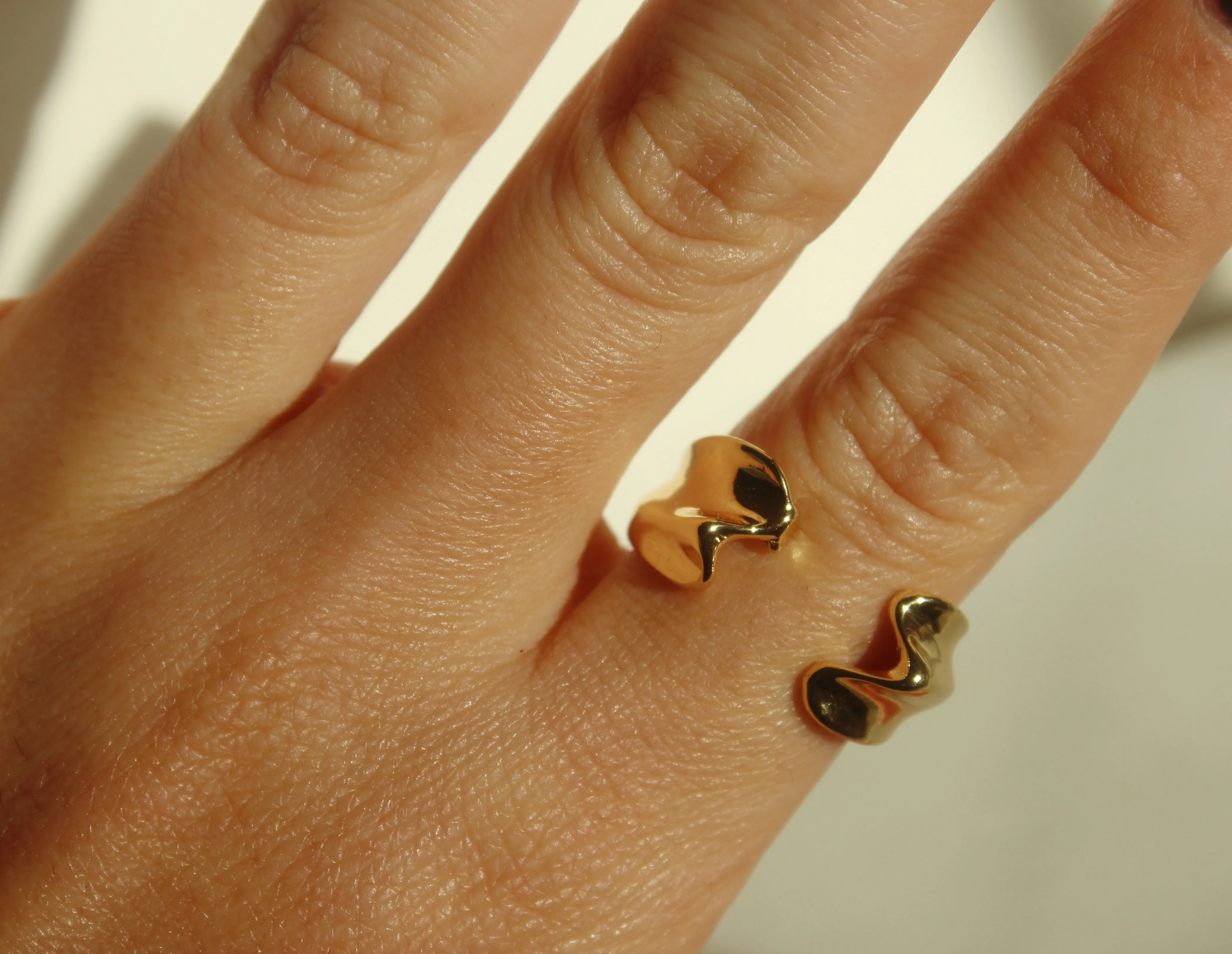 Gold Claw Ring