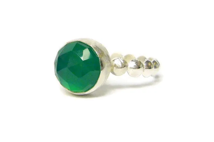 Green Onyx Ring