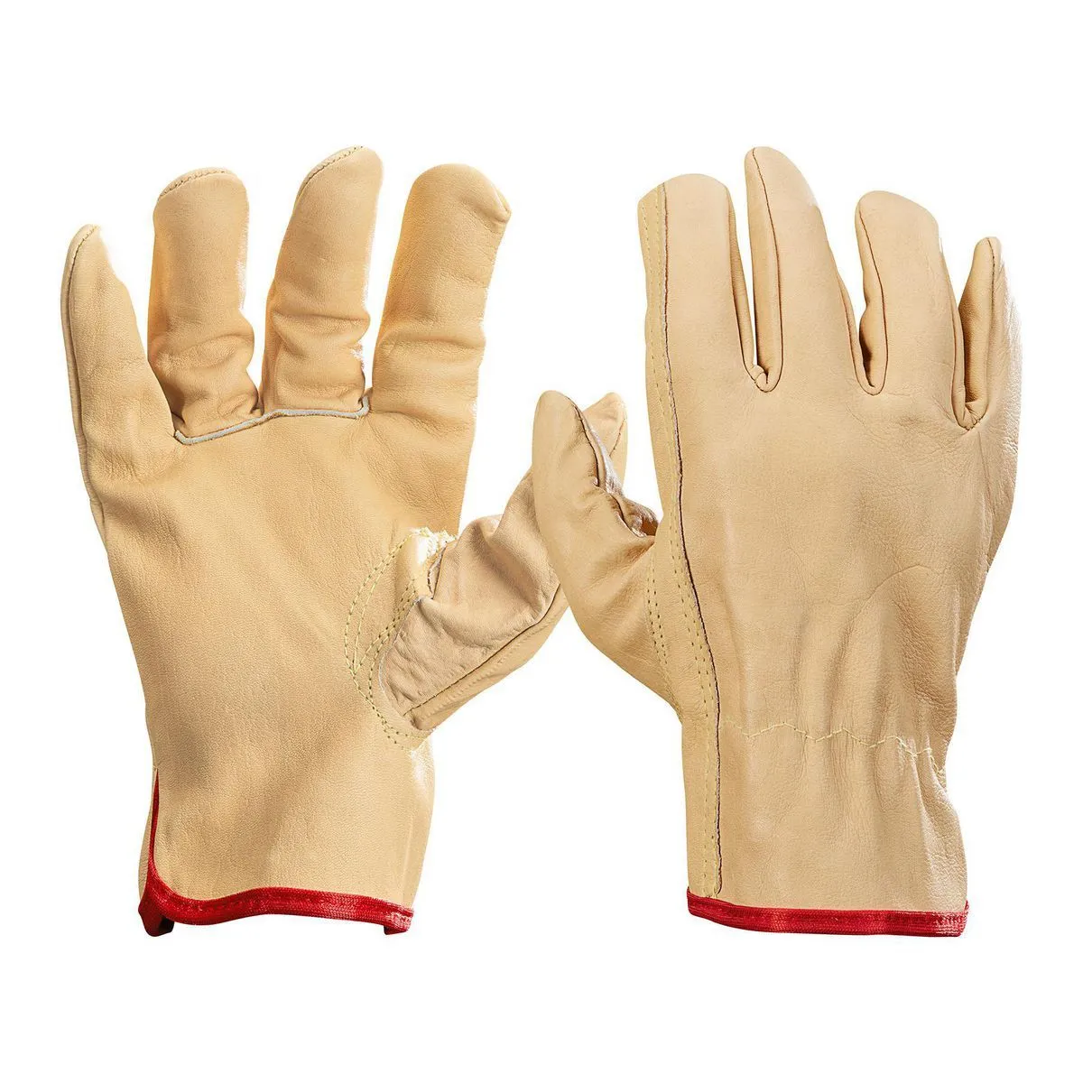 HARDY - Full-Grain Cowhide Leather Work Gloves