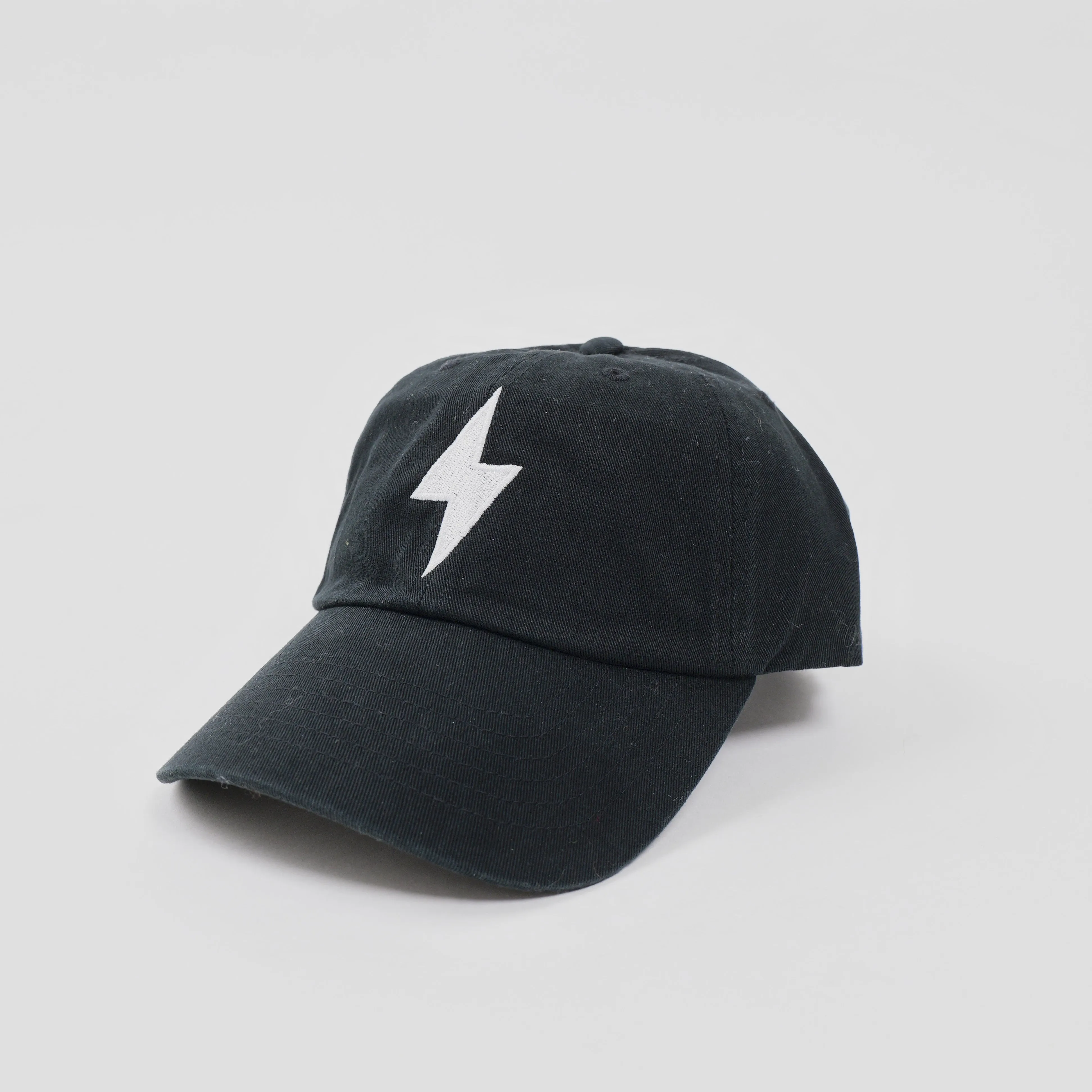 HI-FI Lightning Bolt Dad Hat - Black