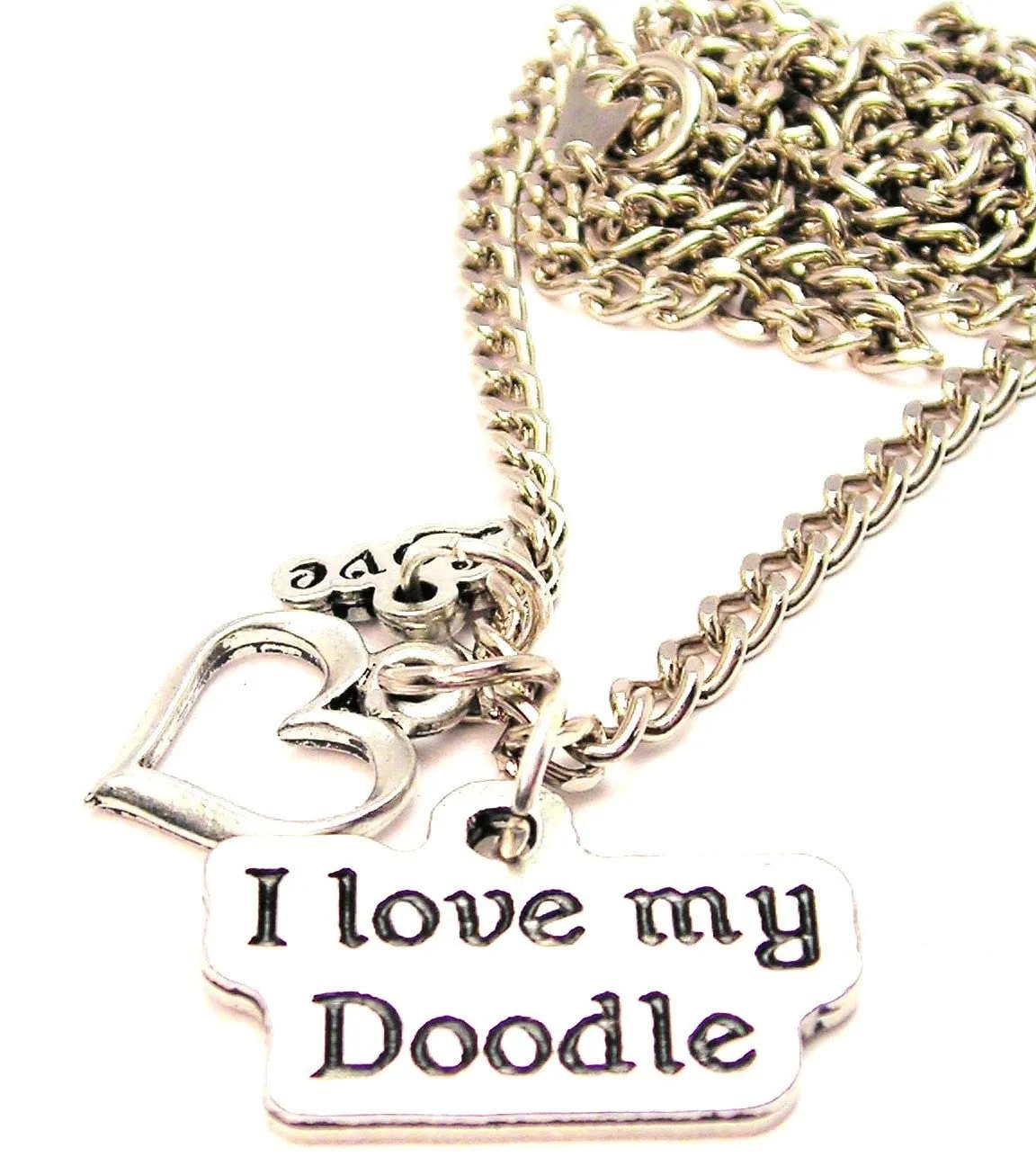 I Love My Doodle Little Love Necklace