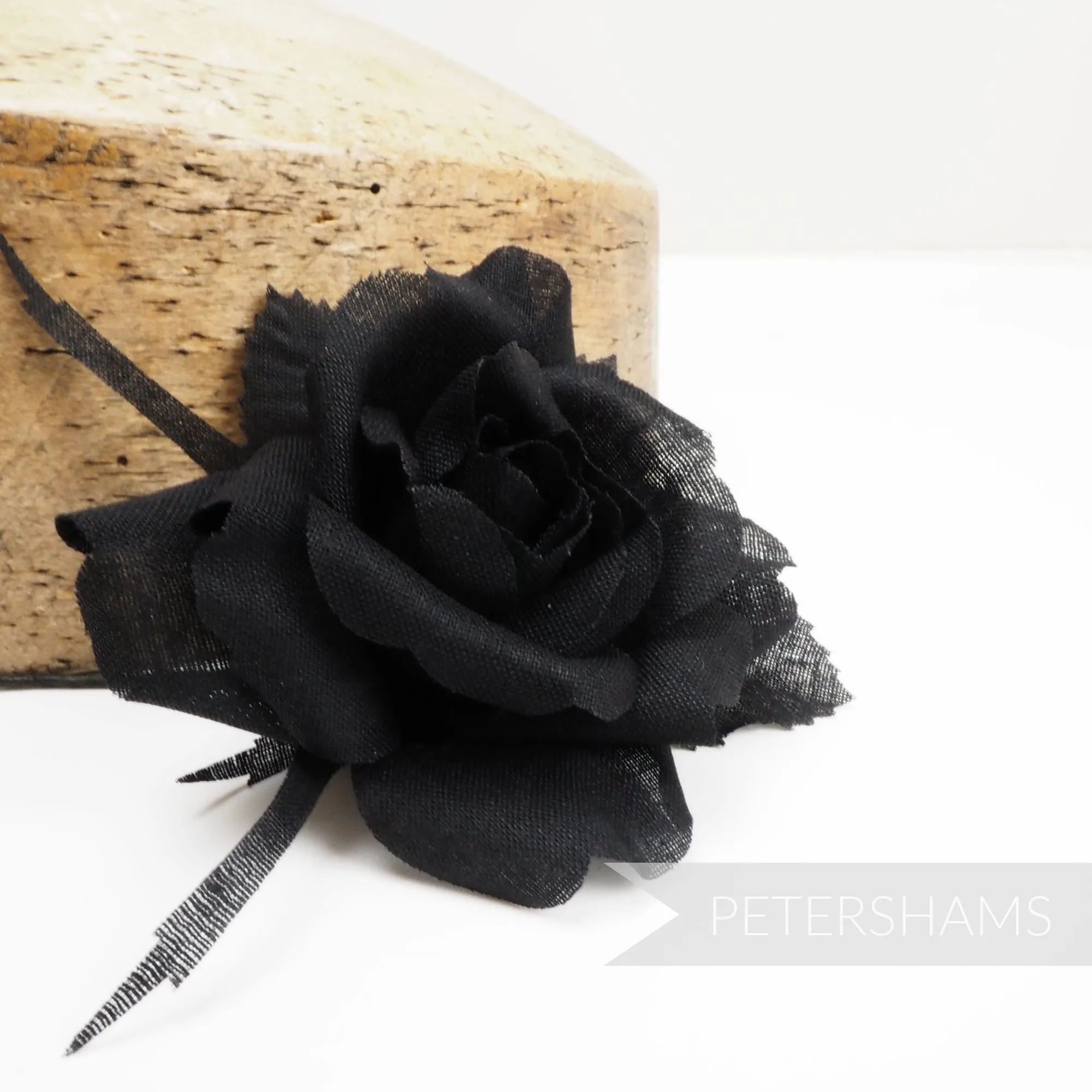 'Jean' Vintage Cotton Rose Millinery Flower Mount