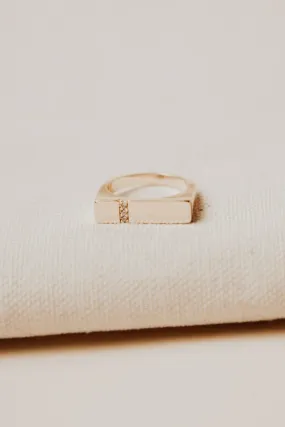 Jewel Bar Ring