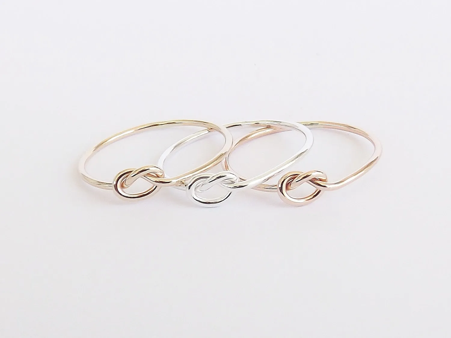 Knot Ring,Tie the Knot Ring,Eternity Ring,Forever Ring,Bridesmaids Rings,Best Friend Rings,Unique Rings,Knot,Handmade,Customizable Rings