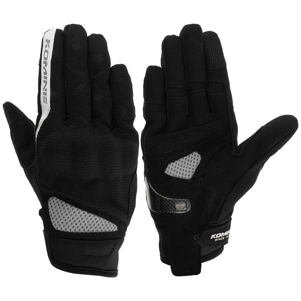 KOMINE GK-1633 3D PROTECT MOTORCYCLE MESH GLOVES