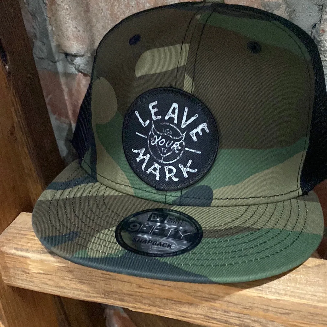 Leave Your Mark Patch Snapback Hat [7 Colors]