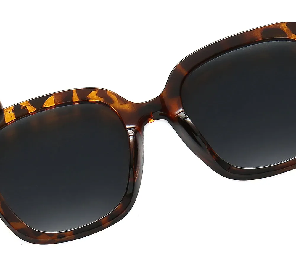 Leopard Pattern Polarised Sunglasses