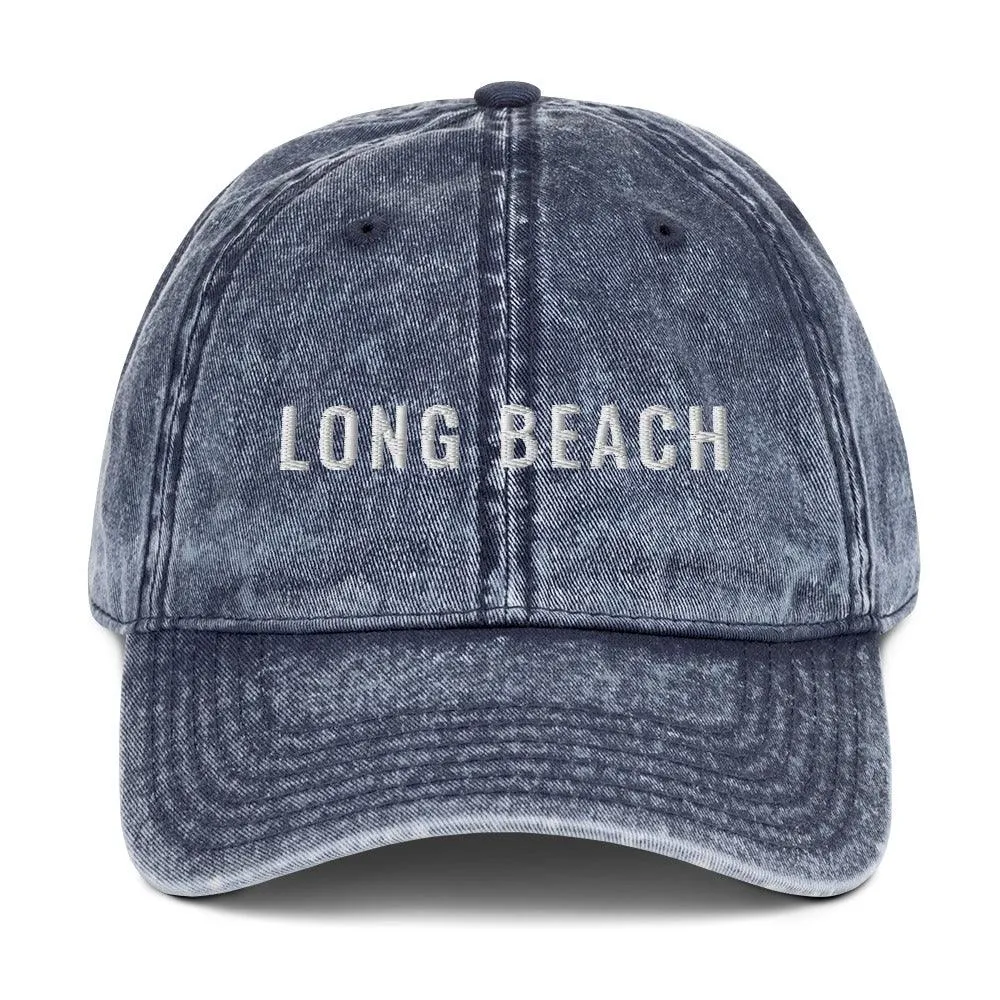 Long Beach Vintage Cotton Hat