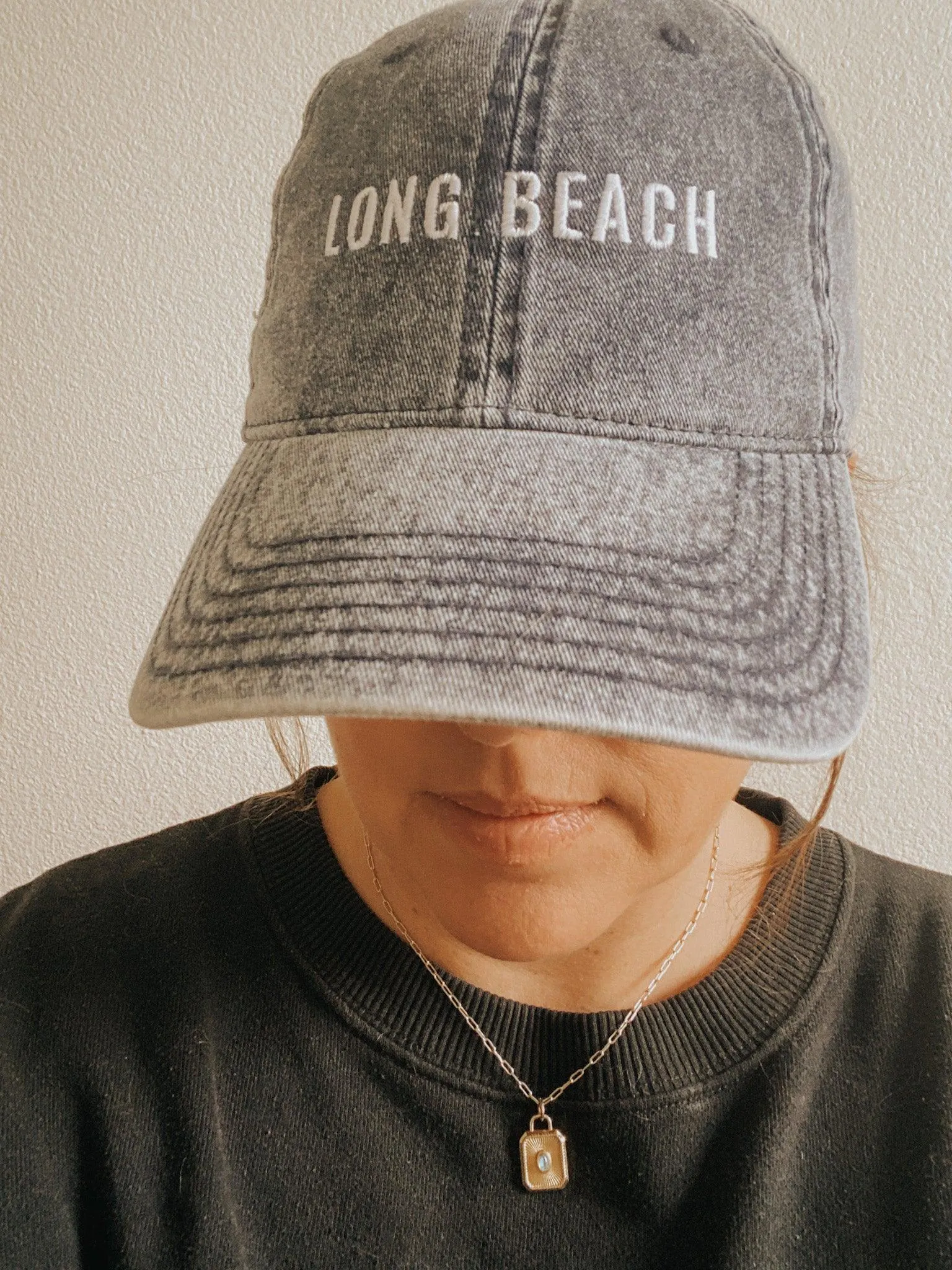 Long Beach Vintage Cotton Hat