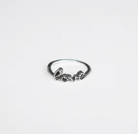 LOVE Ring, 925 Sterling Silver Love in Cursive Little Dainty Ring