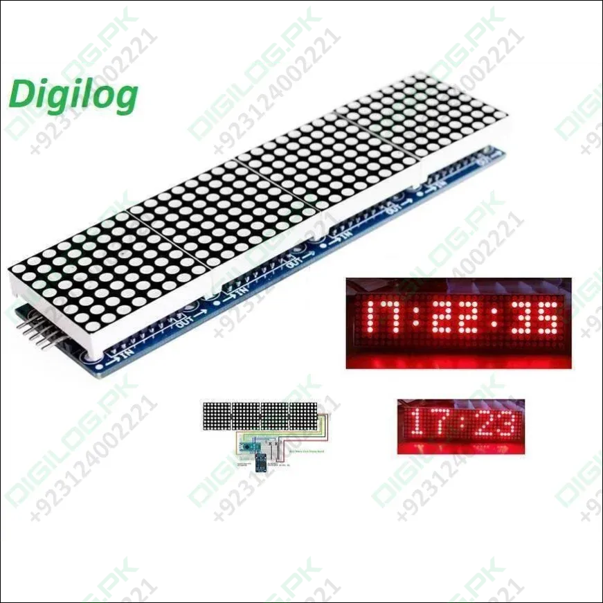 Max7219 32×8 Dot Matrix Display Module In Pakistan