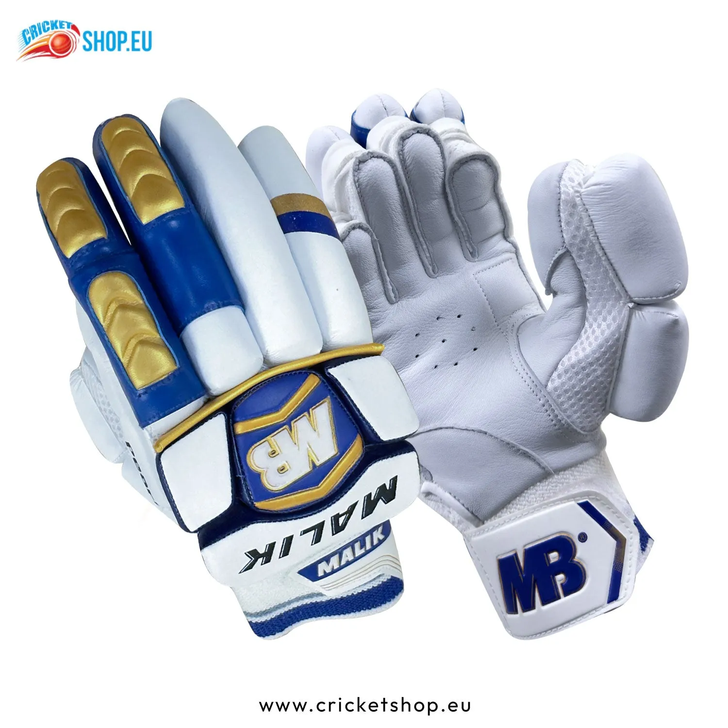 MB Malik Pearl Cricket Batting Gloves